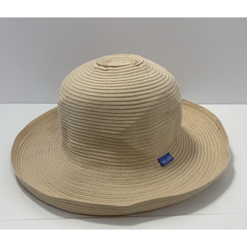 Wallaroo Hat Company Sydney Beige Packable Sun Hat OS Adjustable UPF+ Boulder CO